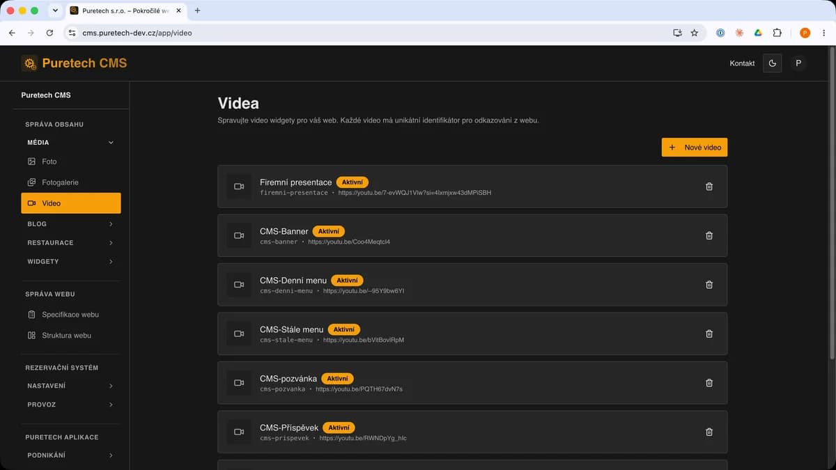Video v CMS: jak spravovat video odkazy na vašem webu